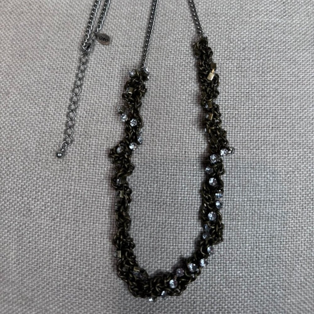 Rhinestone Beaded Jewelry Necklace
